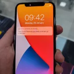 گوشی iPhone X مستعمل کارتن دار تمیز